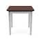 Lesro End Table, 20 in W, 20 in L, 20 in H, Cocoa Walnut LS0620 - alternate 2